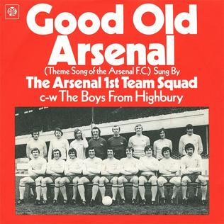 Bài hát Good Old Arsenal được thể hiện bởi những chàng trai đến từ Highbury.