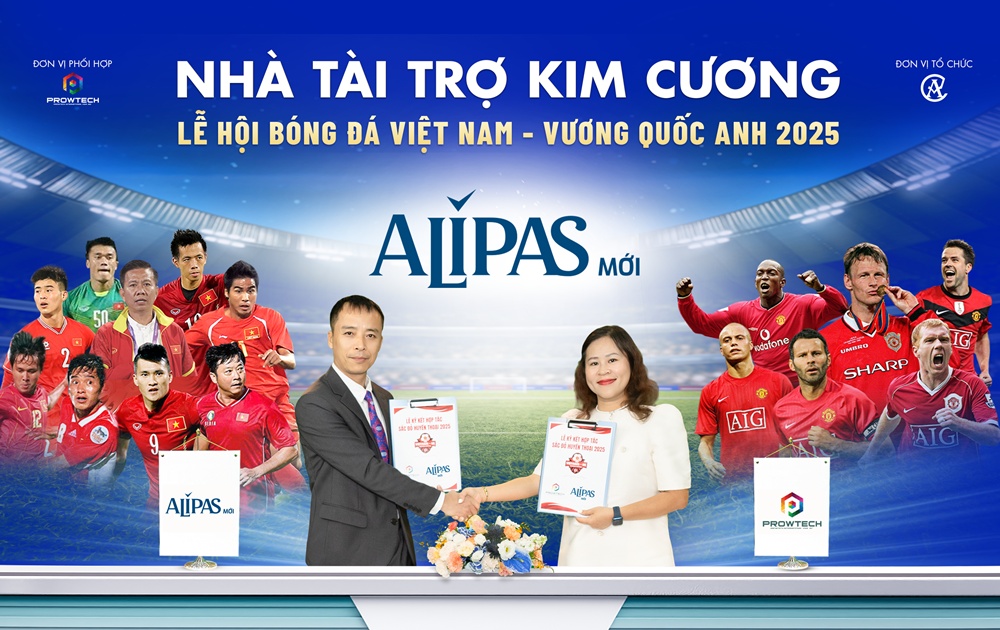 Alipas tiếp lửa huyền thoại Manchester Reds: Đồng hành phong độ, khẳng định bản lĩnh phái mạnh