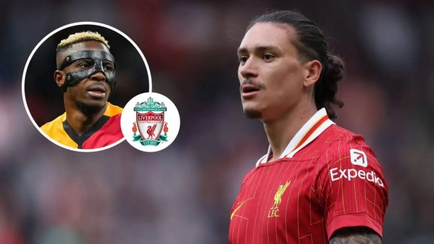 Để ký Osimhen, Liverpool phải gán Nunez - Chiesa kèm 20 triệu euro