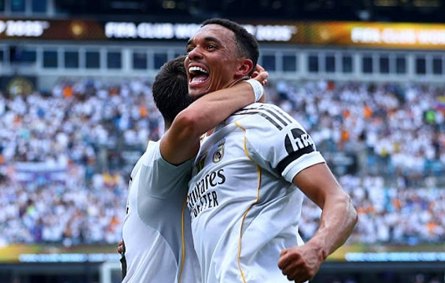 Alexander-Arnold hòa nhập nhanh với các đồng đội mới.