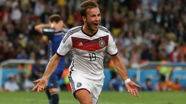Khoảnh khắc huy hoàng của Gotze cùng tuyển Đức.