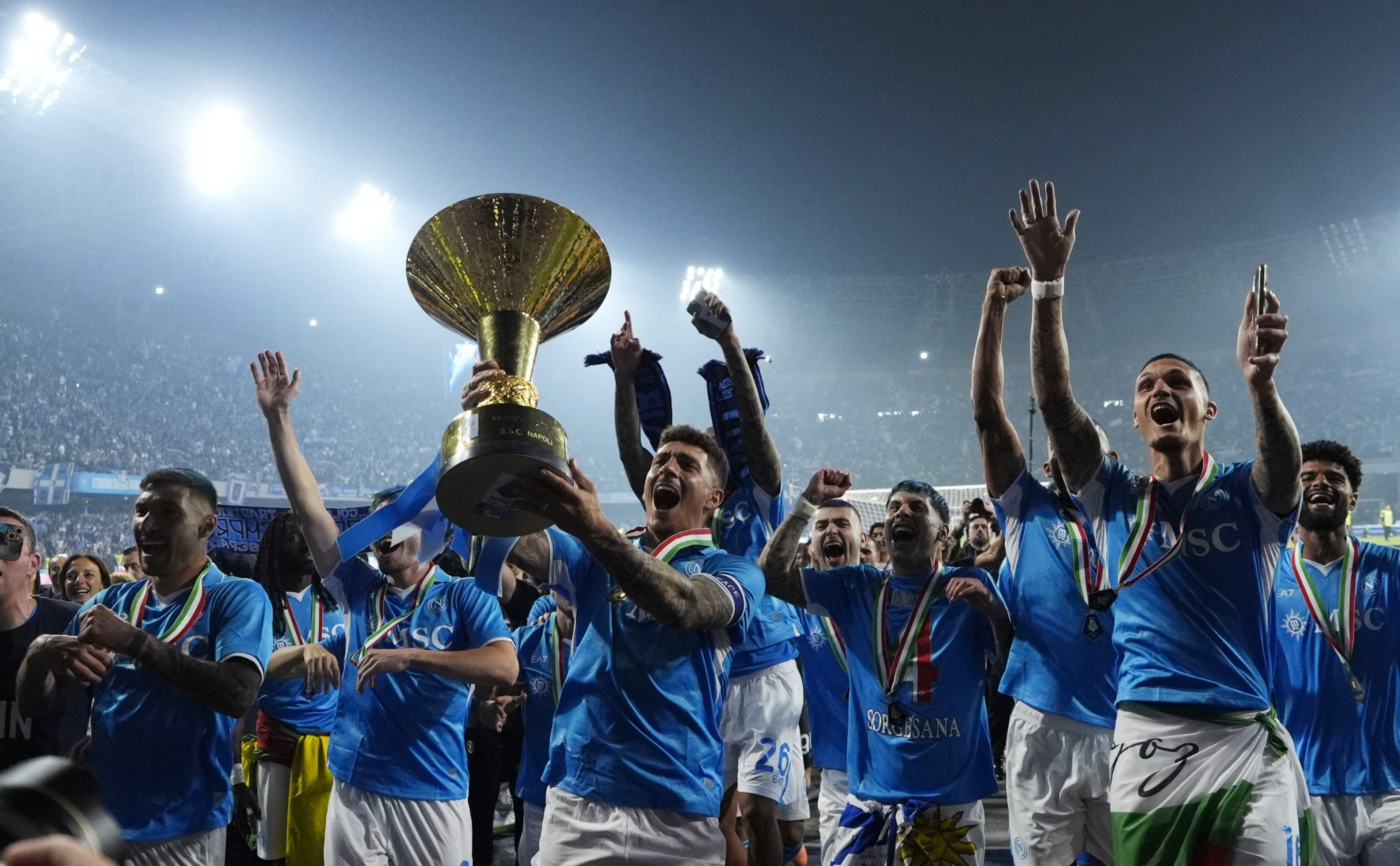Napoli đã trở thành thế lực của bóng đá Ý những năm gần đây.