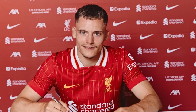 Wirtz gia nhập Liverpool với một mức phí khổng lồ.