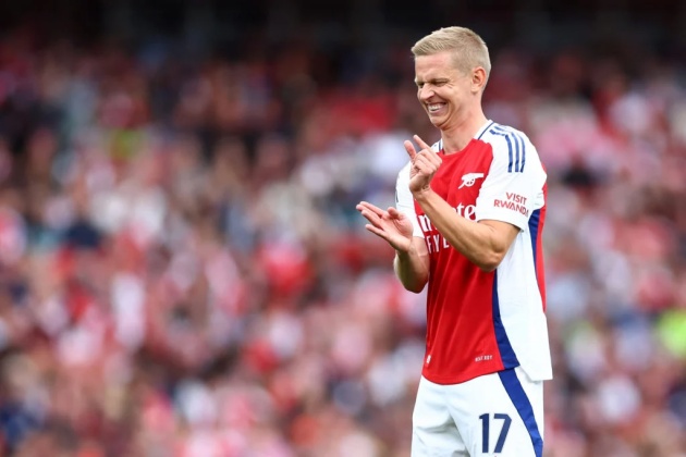 Món hời tài chính! Arsenal đã biết phải làm gì với Oleksandr Zinchenko