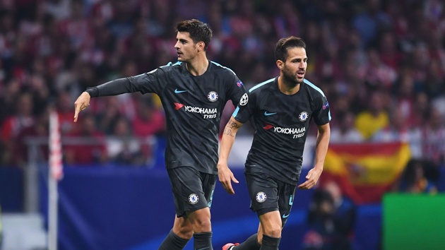 Fabregas rất hiểu Morata khi từng là đồng đội ở CLB lẫn ĐTQG