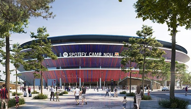 Barcelona sẽ trở lại Nou Camp trước chiến dịch 2025/26 việc xây sân chưa hoàn tất