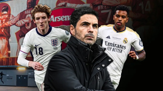 Anthony Gordon vs Rodrygo: Arsenal nên chọn ai hè này?