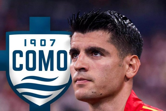 NÓNG! Alvaro Morata đạt thỏa thuận cá nhân với Como