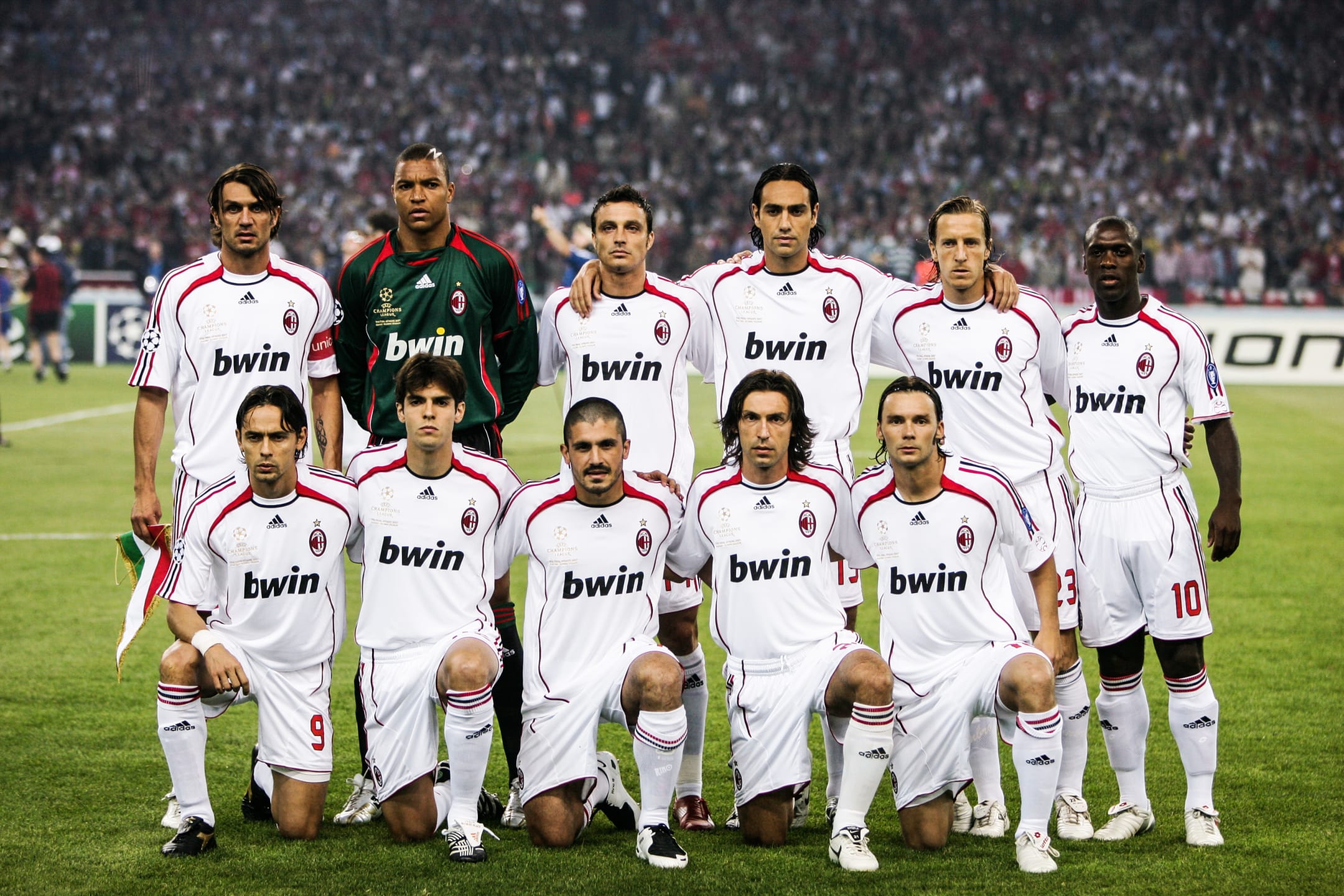 Đội hình huyền thoại của AC Milan.