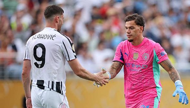 Juventus để thua Manchester City với tỷ số 2-5.