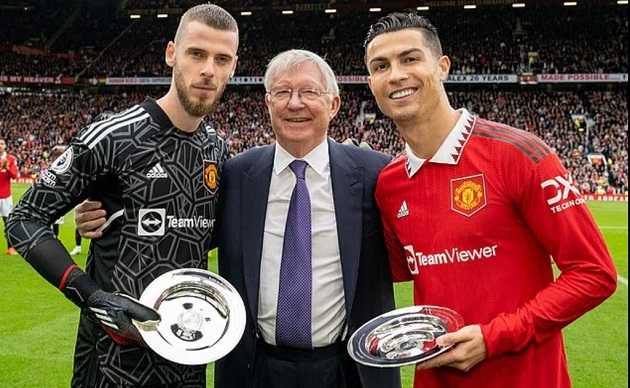 De Gea là người bạn thân thiết của Ronaldo.