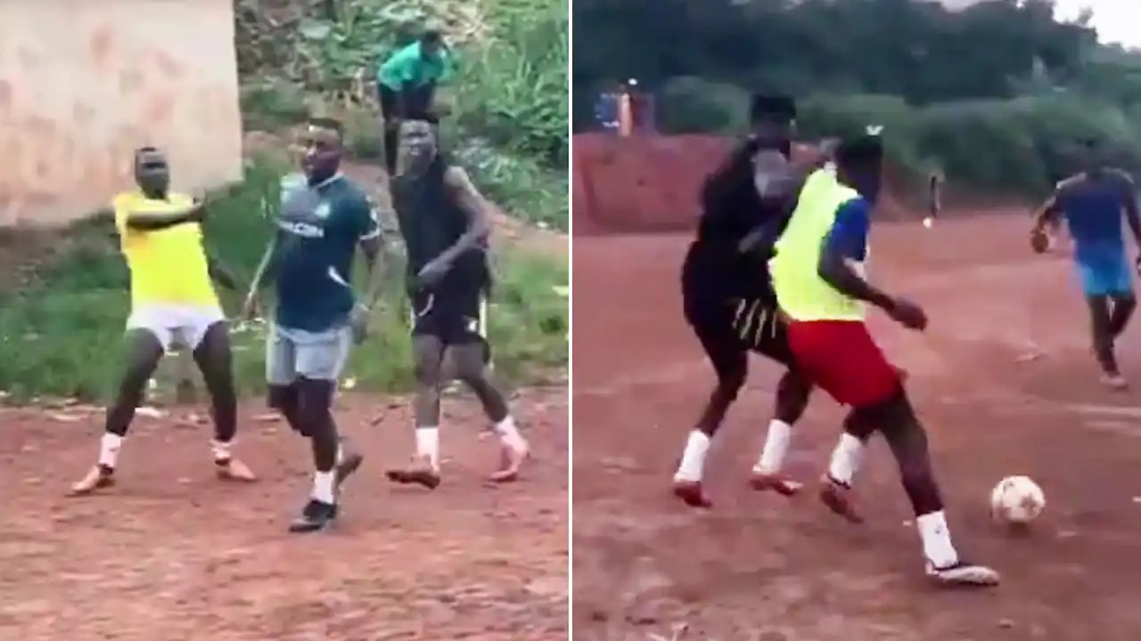 Andre Onana gây sốt khi đá tiền đạo ở Cameroon, CĐV MU khen hay hơn Hojlund