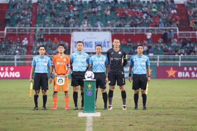 SLNA đá chung kết Cúp Quốc gia, tổ trọng tài Malaysia đổi vai