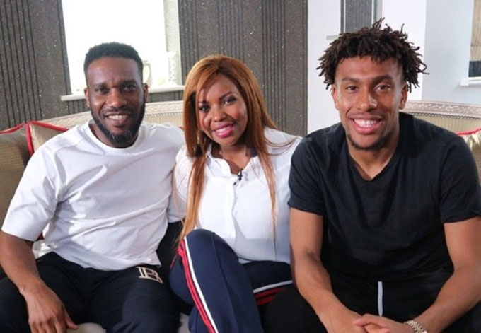 Iwobi và Okocha là 2 cậu cháu ruột.