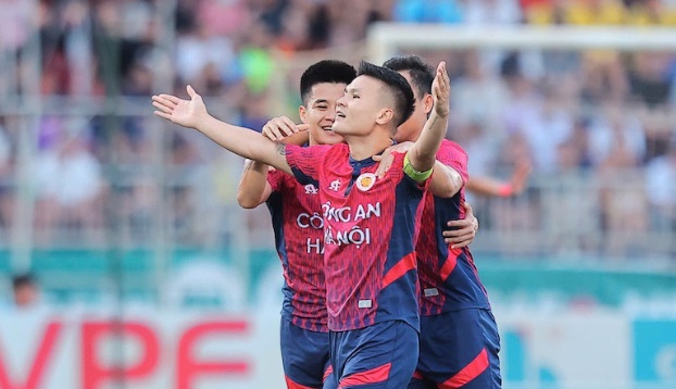 Ảnh minh họa cho bài viết về Đè bẹp SLNA 5-0, CAHN giành Cúp quốc gia thuyết phục