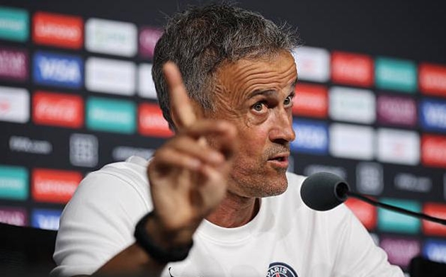 Luis Enrique dành sự tôn trọng cho Inter Miami của Lionel Messi.