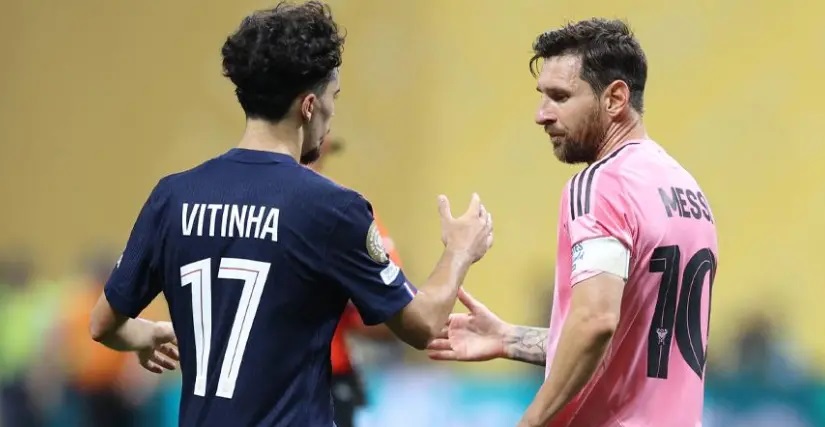 Vitinha biến sân Mercedes-Benz thành sân khấu riêng, bất chấp drama với Messi