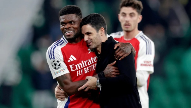Partey rời Arsenal sau 5 năm gắn bó.