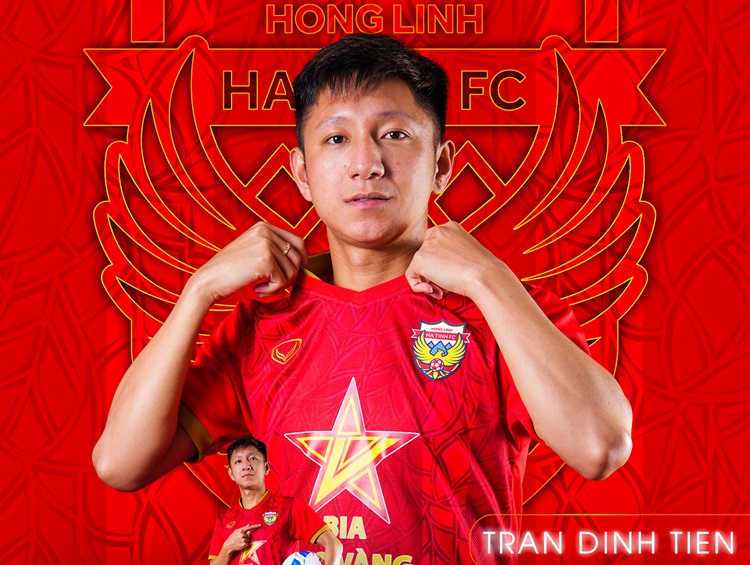 CĐV thắc mắc khi Trần Đình Tiến chia tay Hồng Lĩnh Hà Tĩnh