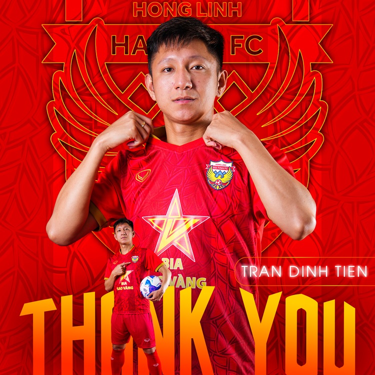 Hà Tĩnh đăng bài chia tay Đình Tiến.