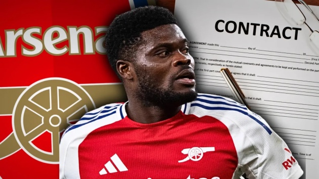 Partey rời Arsenal khi không đạt thỏa thuận về hợp đồng.
