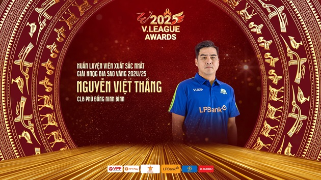 Việt Thắng vừa nhận danh hiệu cá nhân đáng chú ý.