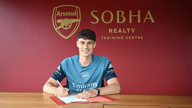 Kepa chính thức gia nhập Arsenal