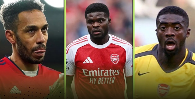 Từ Partey đến Aubameyang: Top 10 ngôi sao châu Phi từng khoác áo Arsenal
