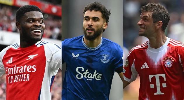 20 cầu thủ tự do Hè này, Partey và Muller gây chú ý