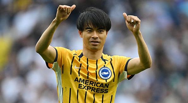 Kaoru Mitoma muốn tiếp tục ở lại Brighton & Hove Albion.