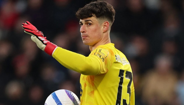 Kepa chuyển đến khoác áo Arsenal từ Chelsea.
