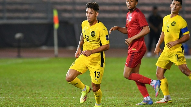 Gabriel Palmero là một trong những cầu thủ nhập tịch đáng chú ý của Malaysia.