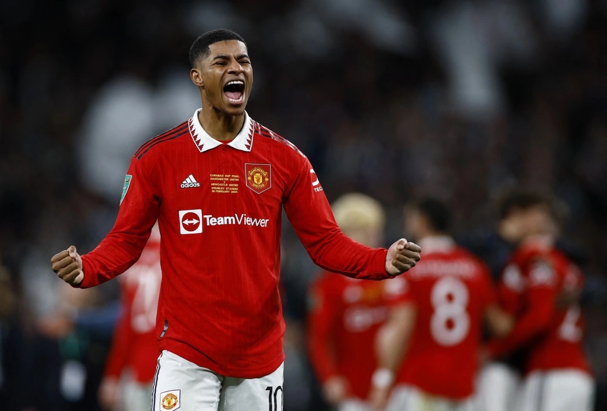 Rashford từng là sao trẻ đình đám của MU.