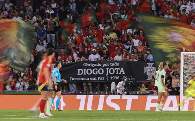 Jota được tri ân tại EURO 2025 nữ
