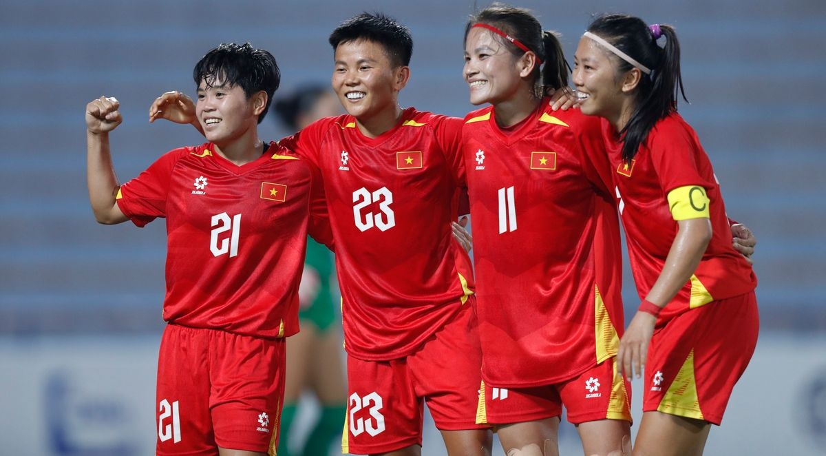 17 bàn, 0 thủng lưới: Tuyển nữ Việt Nam thẳng tiến VCK Asian Cup 2026
