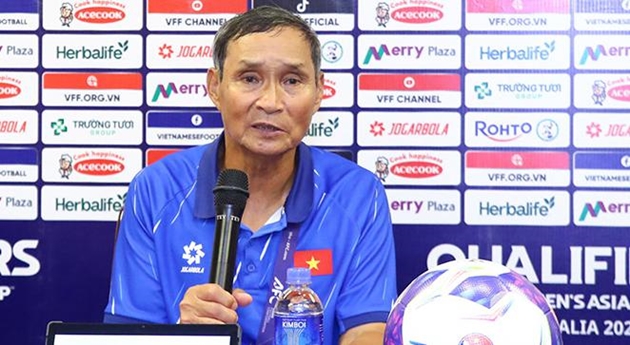 HLV Mai Đức Chung hy vọng tuyển nữ Việt Nam giành vé dự World Cup 2027