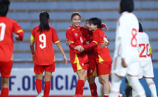Tuyển nữ Việt Nam gây ấn tượng ở vòng loại Asian Cup 2026