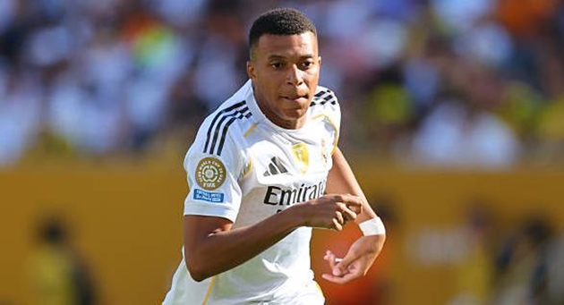 Kylian Mbappe vẫn là ngôi sao hàng đầu tại Real Madrid.
