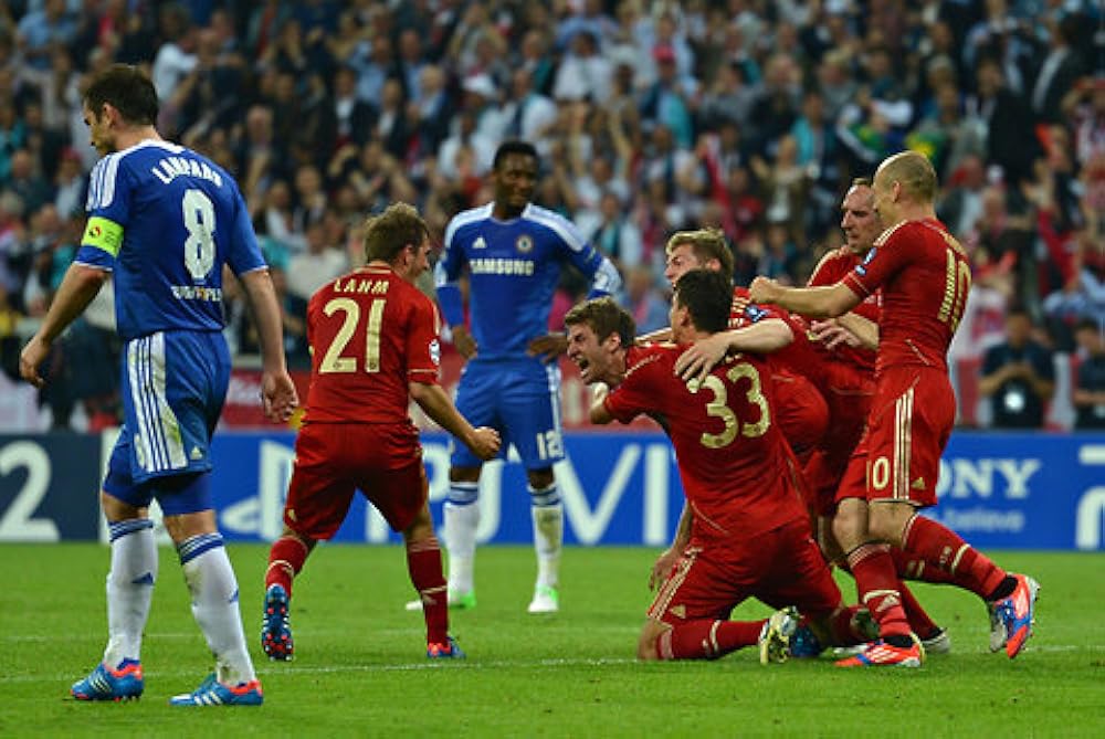 Thomas Muller trong trận đấu với Chelsea năm ấy.