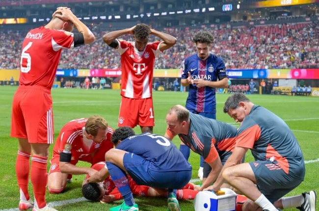 Ảnh minh họa cho bài viết về Chấn thương của Musiala phủ bóng đen lên Bayern trước mùa giải mới