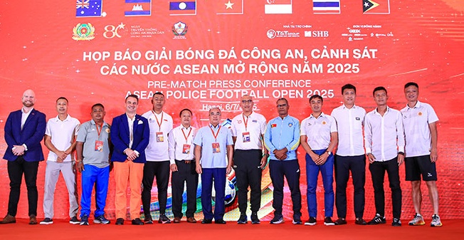 Dàn tuyển thủ Việt Nam góp mặt ở Giải Công an, Cảnh sát ASEAN 2025
