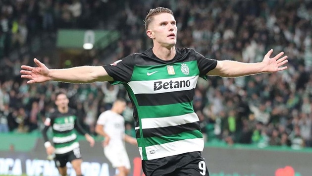Gyokeres là trung phong đích thực mà Arsenal tìm kiếm