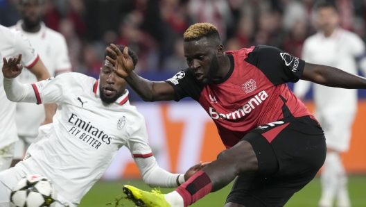 Boniface từng khiến Milan ôm hận.