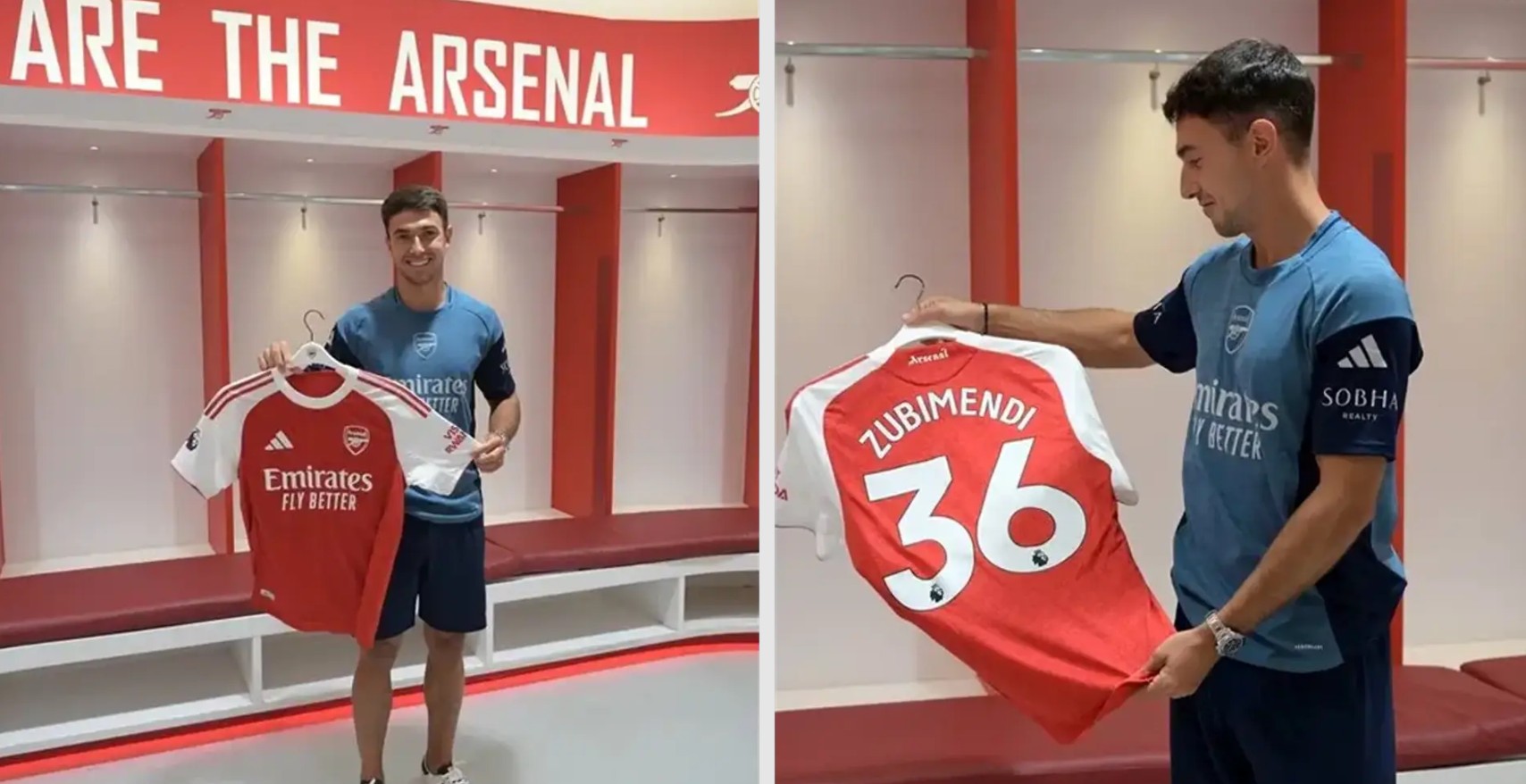 Trước Zubimendi, những ai đã mặc áo số 36 tại Arsenal?