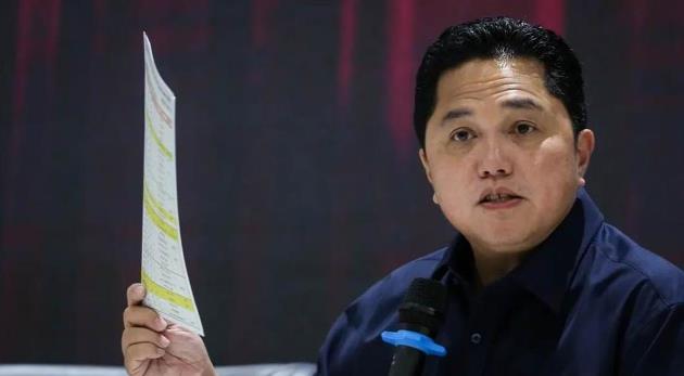 Chủ tịch Erick Thohir của PSSI.