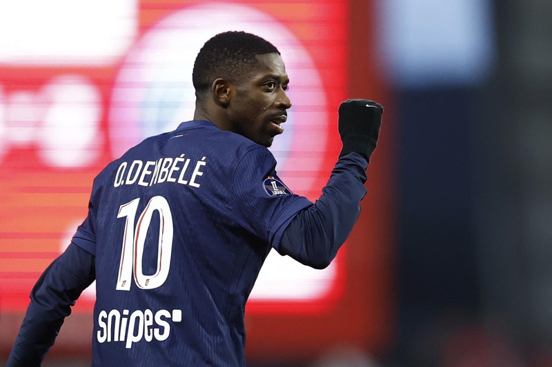 Dembele nay là ứng viên Quả bóng vàng.