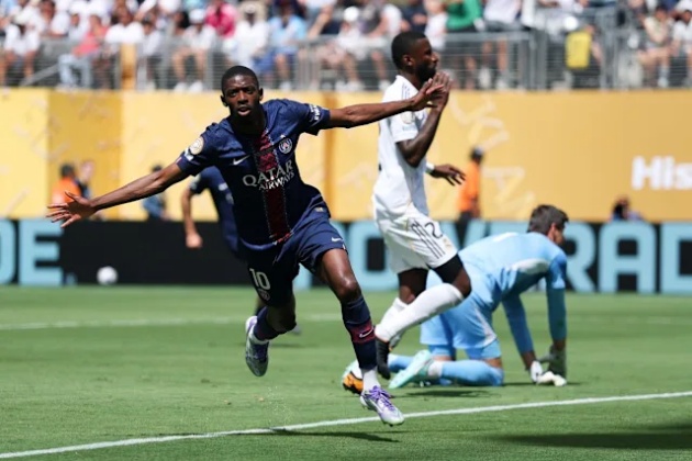 Rất khó cản Dembele và PSG thời điểm này.