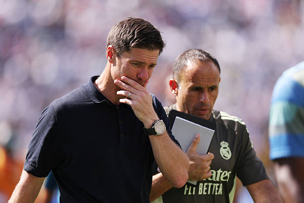 Ảnh minh họa cho bài viết về Trận thua PSG mới chỉ là khởi đầu cho cuộc cách mạng của Xabi Alonso