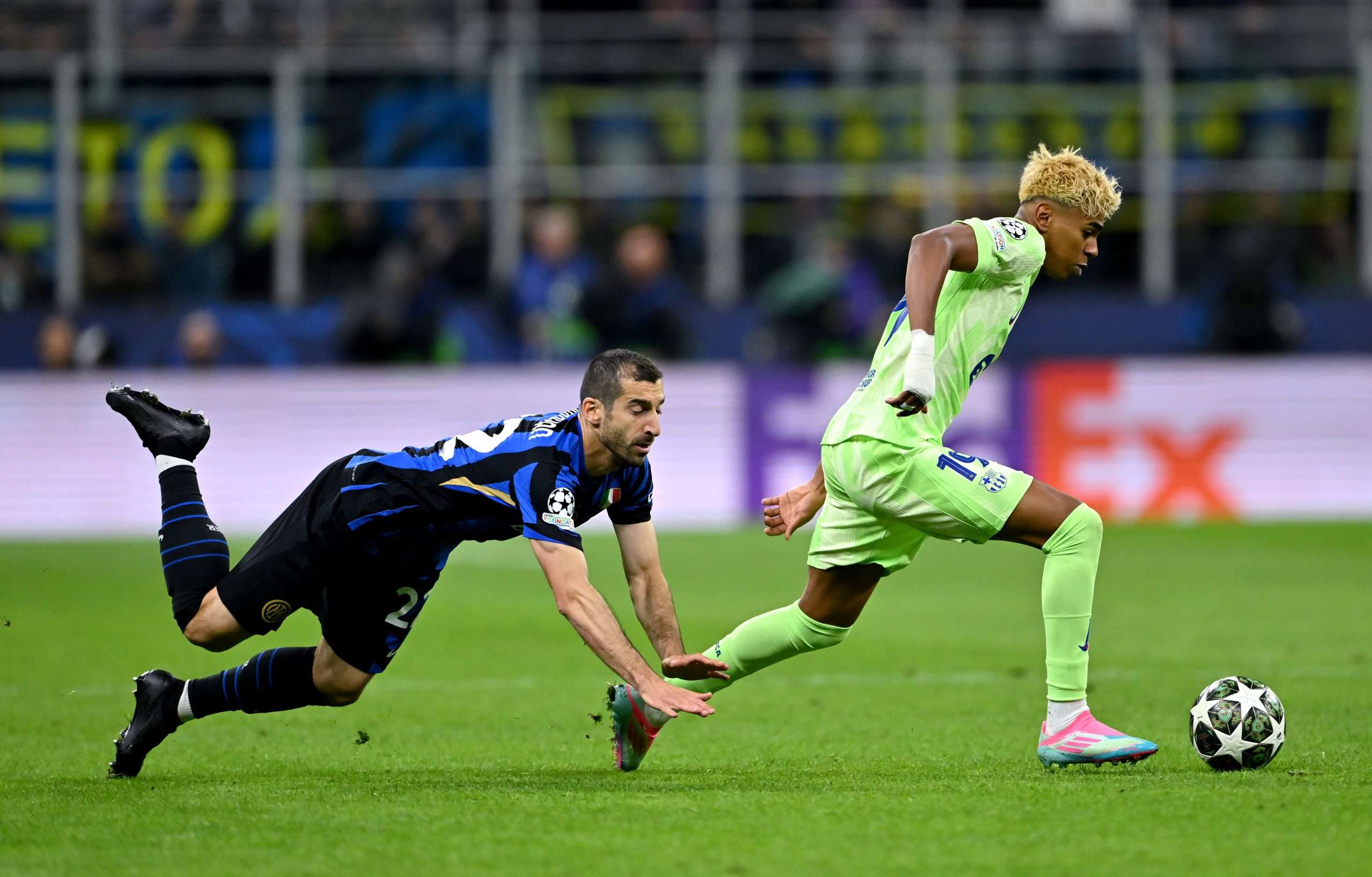 Yamal có trận đấu phi thường với Inter Milan