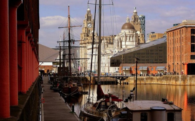 Khu vực Liverpool Maritime Mercantile City.